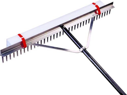 Outdoor Water Solutions Heavy Duty Lake and Beach Rake