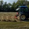 raking hay